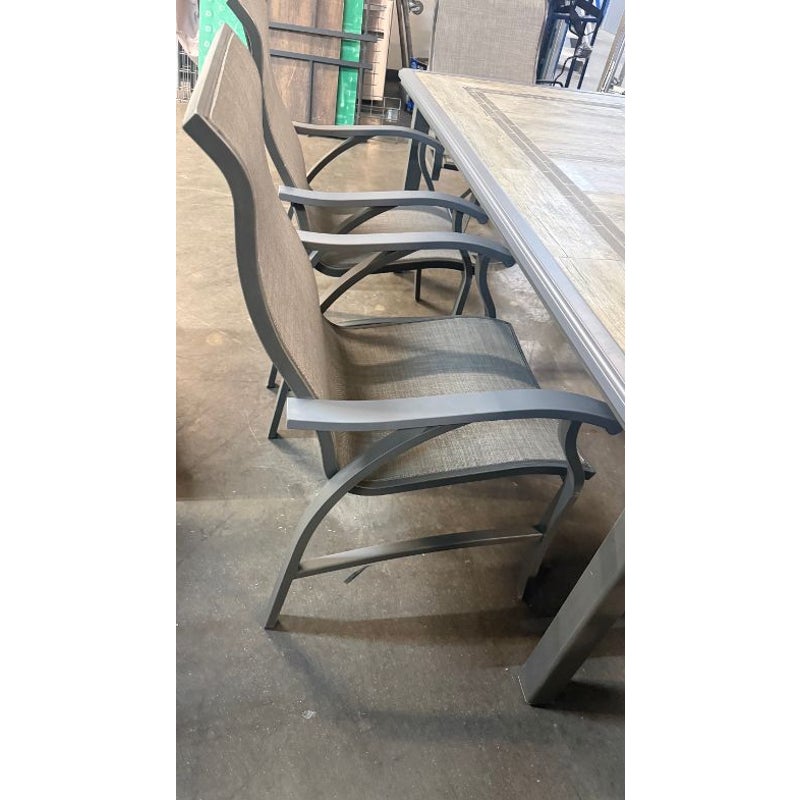 Sunvilla Hayden 7-Piece Sling Dining Set
