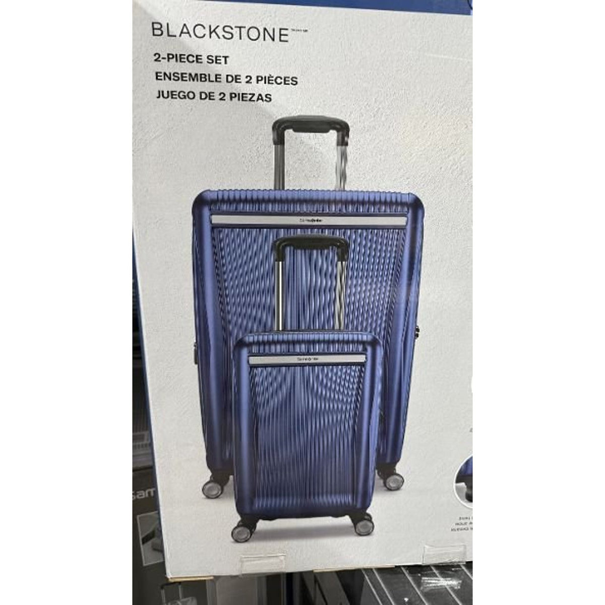 Brand New In Box Delsey Paris Accelerate 2-piece Hardside Spinner Luggage Set