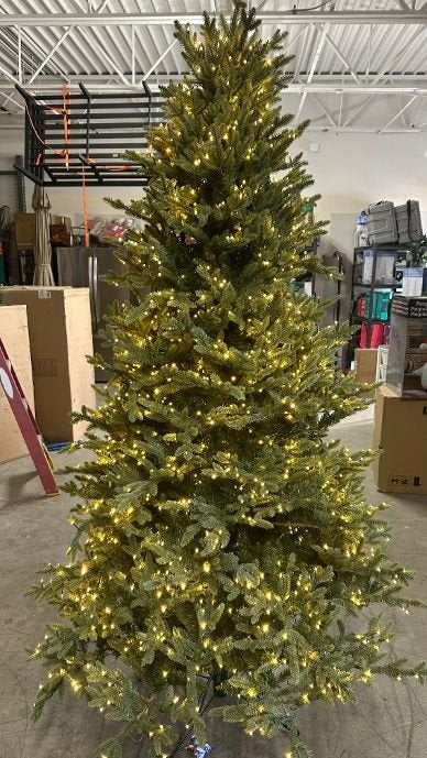 7.5' Pre-lit Radiant Micro LED Artificial Christmas Tree