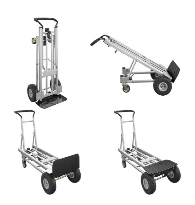 Cosco 4-in-1 Convertible Hand Truck, Silver