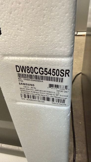 Samsung 46 dBa Top Control Smart Dishwasher with AutoRelease and StormWash