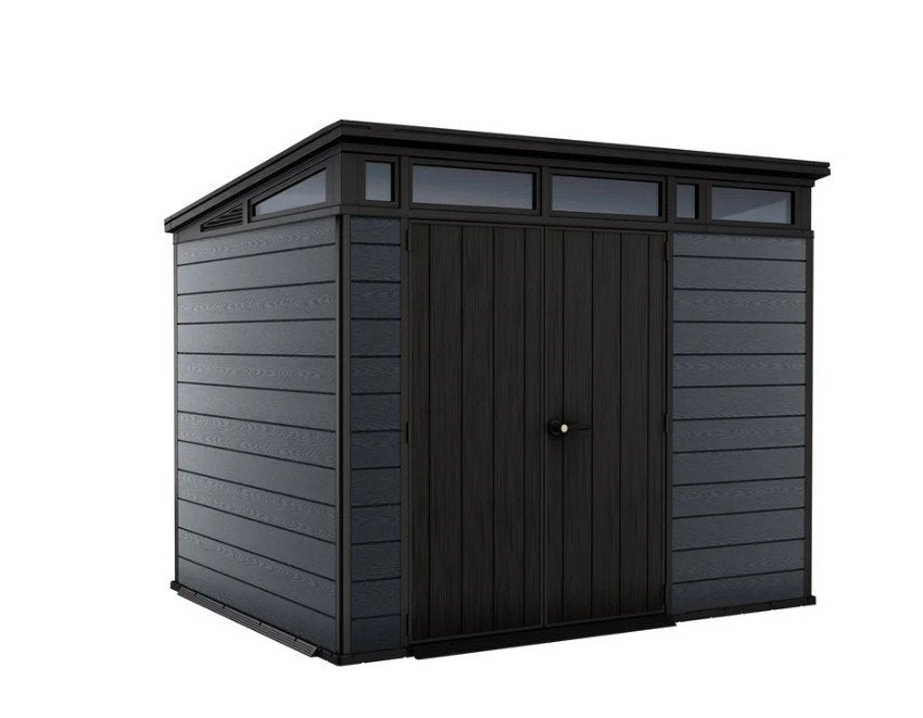 Keter Cortina 9' x 7' Premium Modern Outdoor Storage Shed