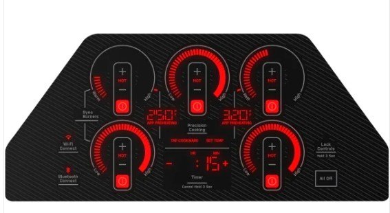 GE Profile 36" INDUCTION Cooktop with Touch Controls, Power Boil, WiFi Connect