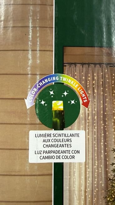 9' Pre-lit Radiant Micro LED with Twinkle Artificial Christmas Tree