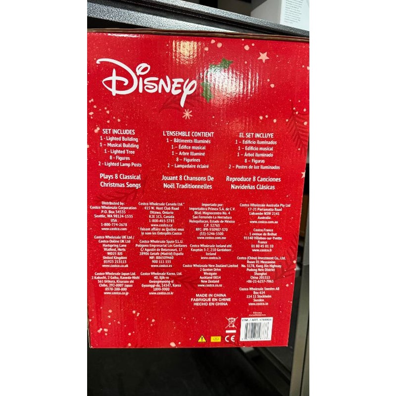 Disney Holiday Village, 13-piece Set