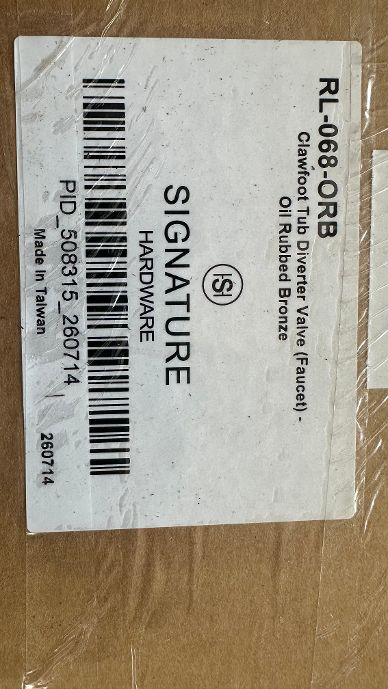 Antique-Style Diverter Tub Wall-Mount Faucet