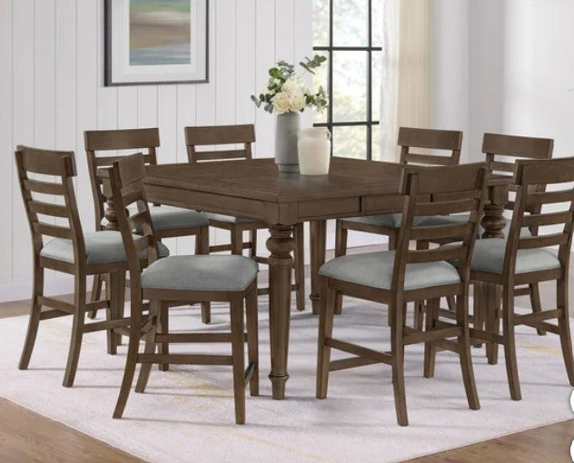 Concord Counter Height Dining Table and 8 Chairs