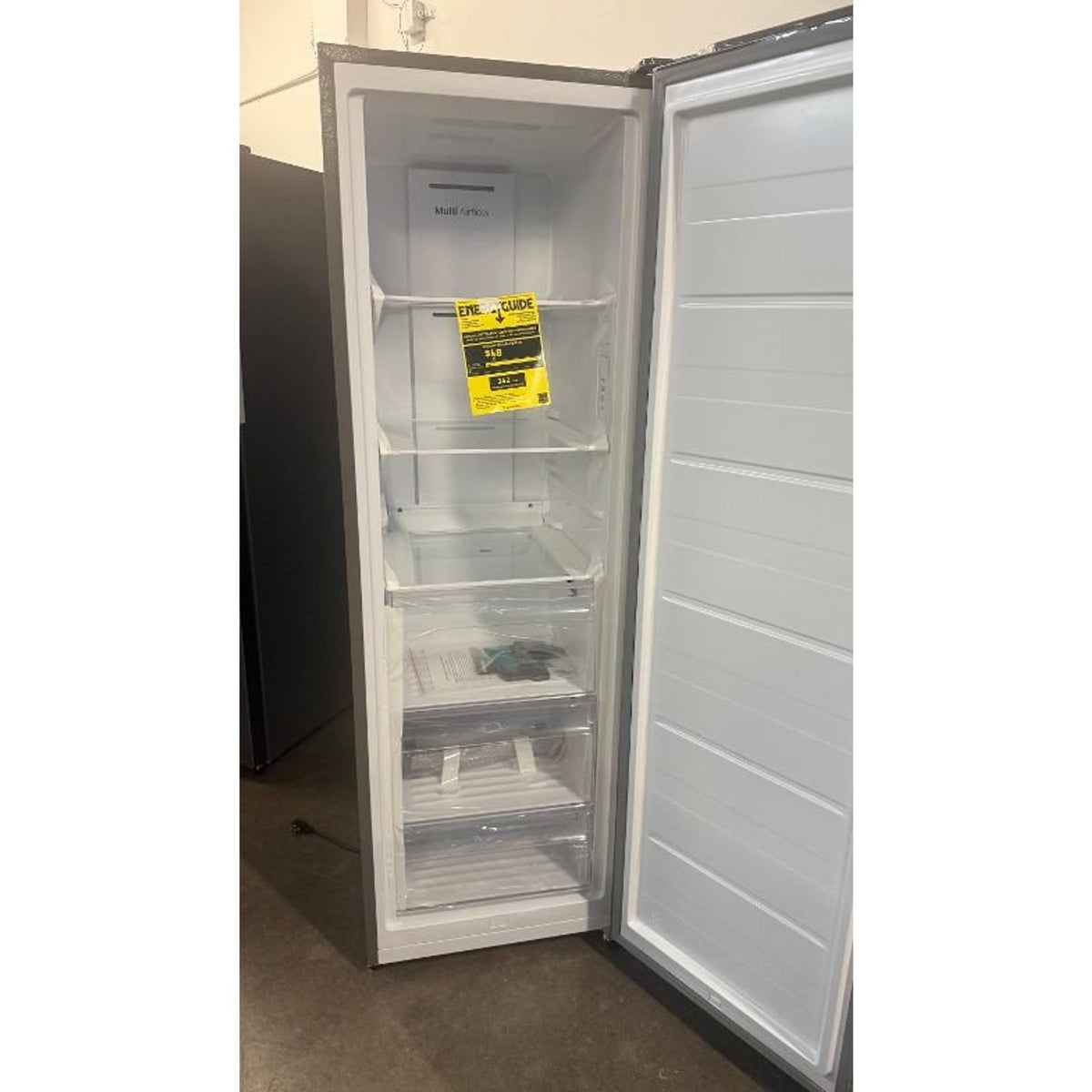 Hisense 10.2 cu. ft. Garage Ready Frost Free Convertible Upright Freezer with Seal Break Handle