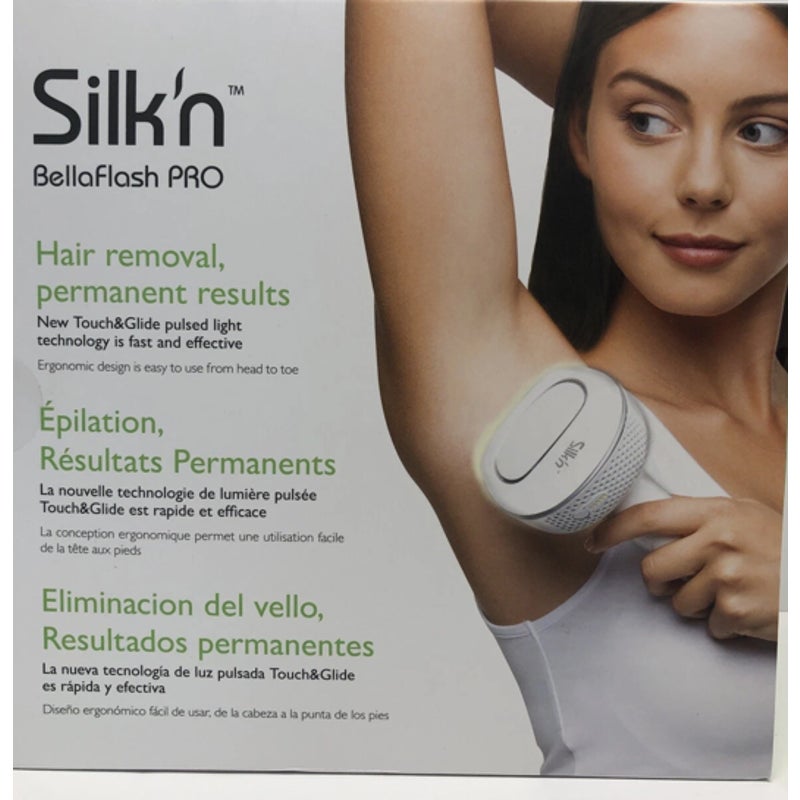 Silk'n Bella Flash Pro Touch & Glide HPL Technology, Model Bella Hair Remover
