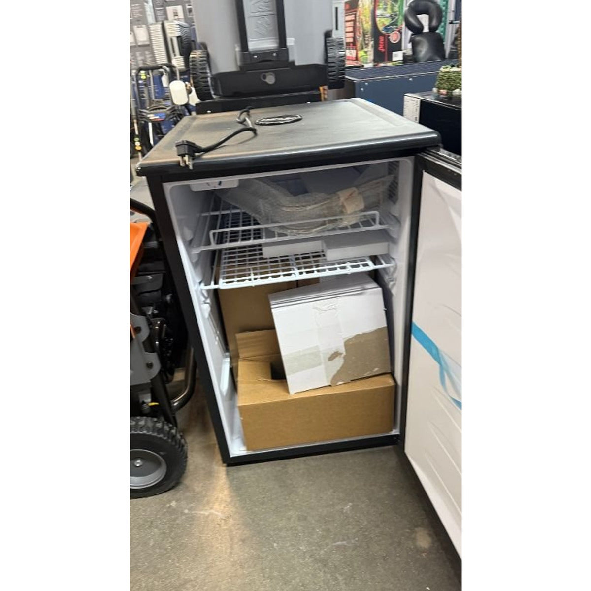 5.4 cu. ft. Dual-Tap Full Size Beer kegerator Dispenser in Stainless Steel by Danby