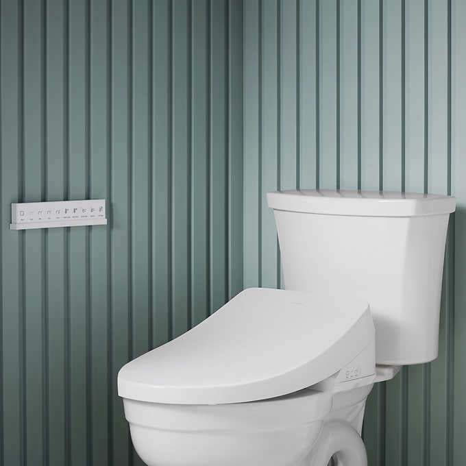 Kohler C3-325 Premium Bidet Toilet Seat with Remote Control New In Box Elongated