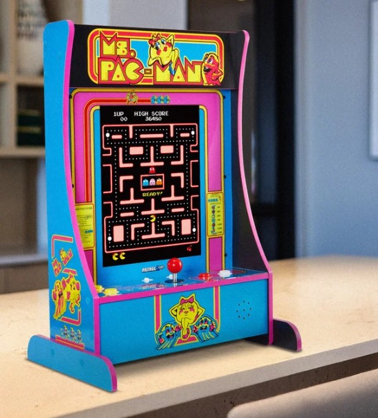 Arcade1Up Ms. PAC-MAN Partycade 12 Games in 1