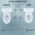 TOTO Washlet Elongated Bidet Seat with Soft Close Lid