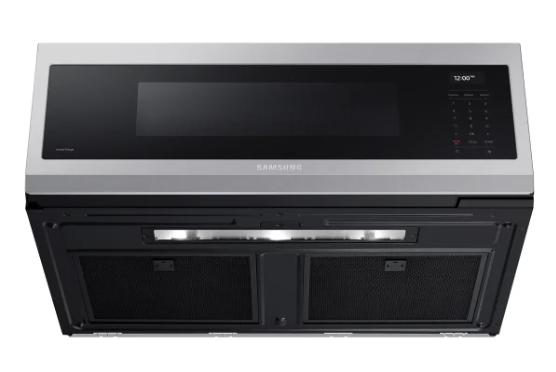 Samsung 1.1 cu. ft. Smart SLIM Over-the-Range Microwave with Wi-Fi and Voice Control Feature