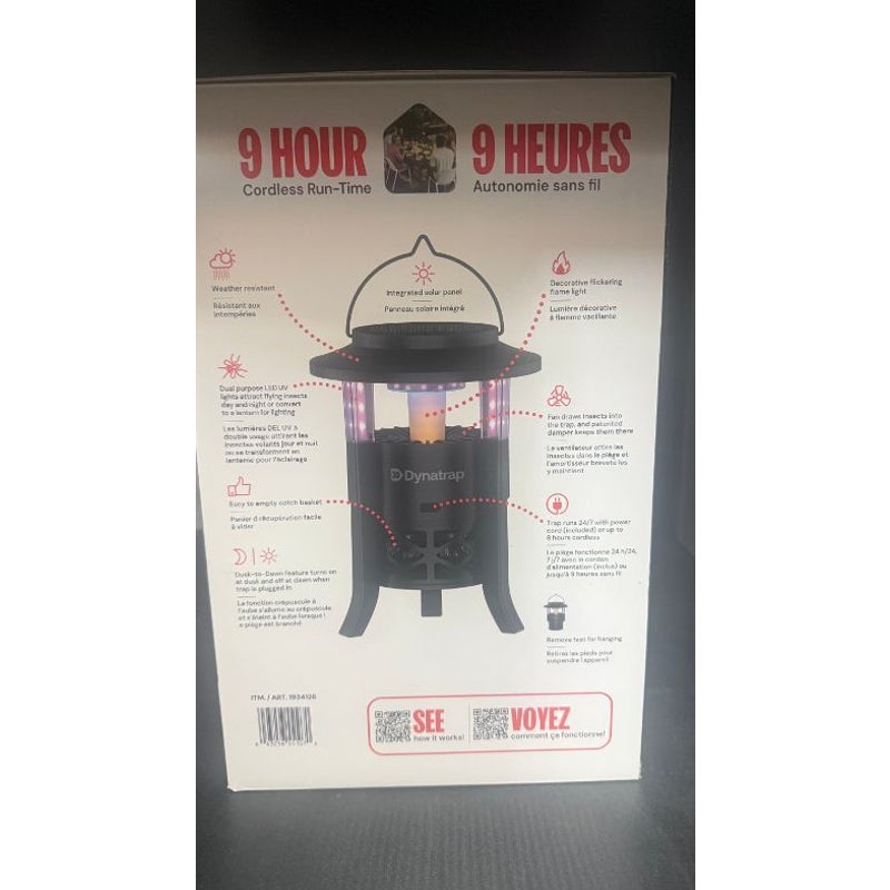 Dynatrap 1/4 Acre Outdoor Electronic Bug Trap