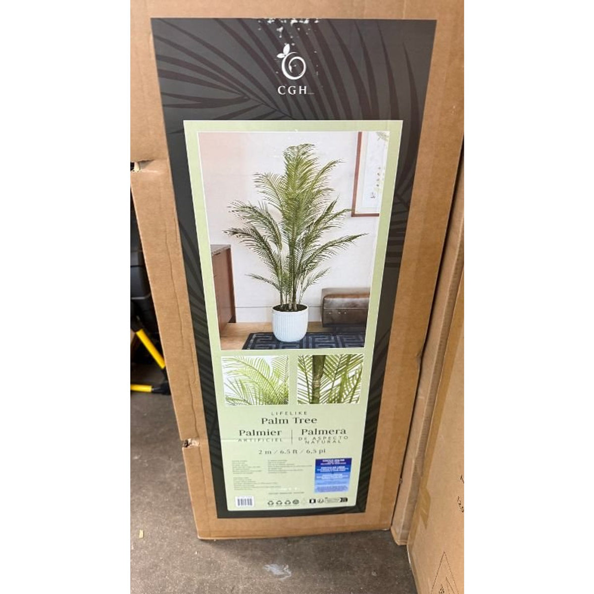 Faux 6.5' Palm Tree