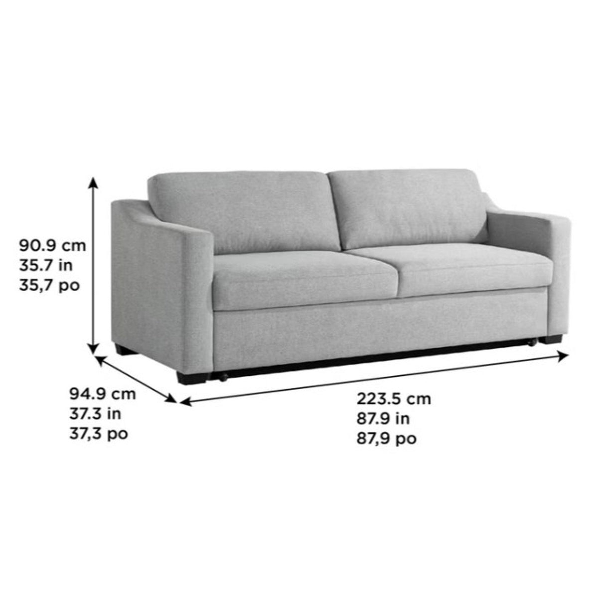 Coddle Aspen Convertible Sleeper Sofa