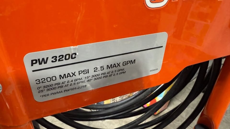 Husqvarna 3200 PSI Gas Powered Pressure Washer