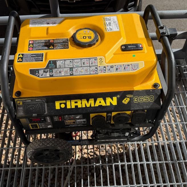 Firman 3650W Running / 4550W Peak Gasoline Powered Generator with Remote Start