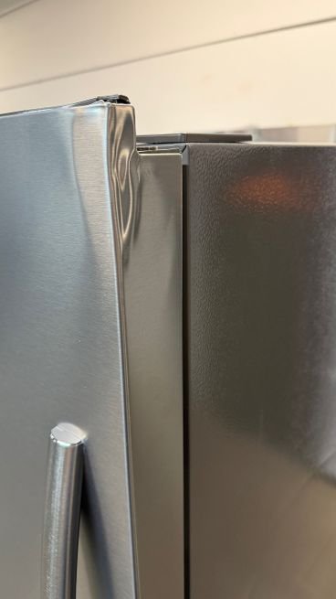 Mora 22.3 Cu.Ft Bottom Freezer Refrigerator with Installed Ice Makers