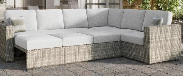 Thomasville Dillard 3-piece Convertible Outdoor Patio Sectional
