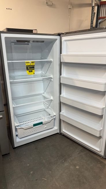 Hisense 17 cu. ft. Garage Ready Frost Free Convertible Upright Freezer with Seal Break Handle