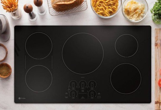 GE Profile 36" INDUCTION Cooktop with Touch Controls, Power Boil, WiFi Connect