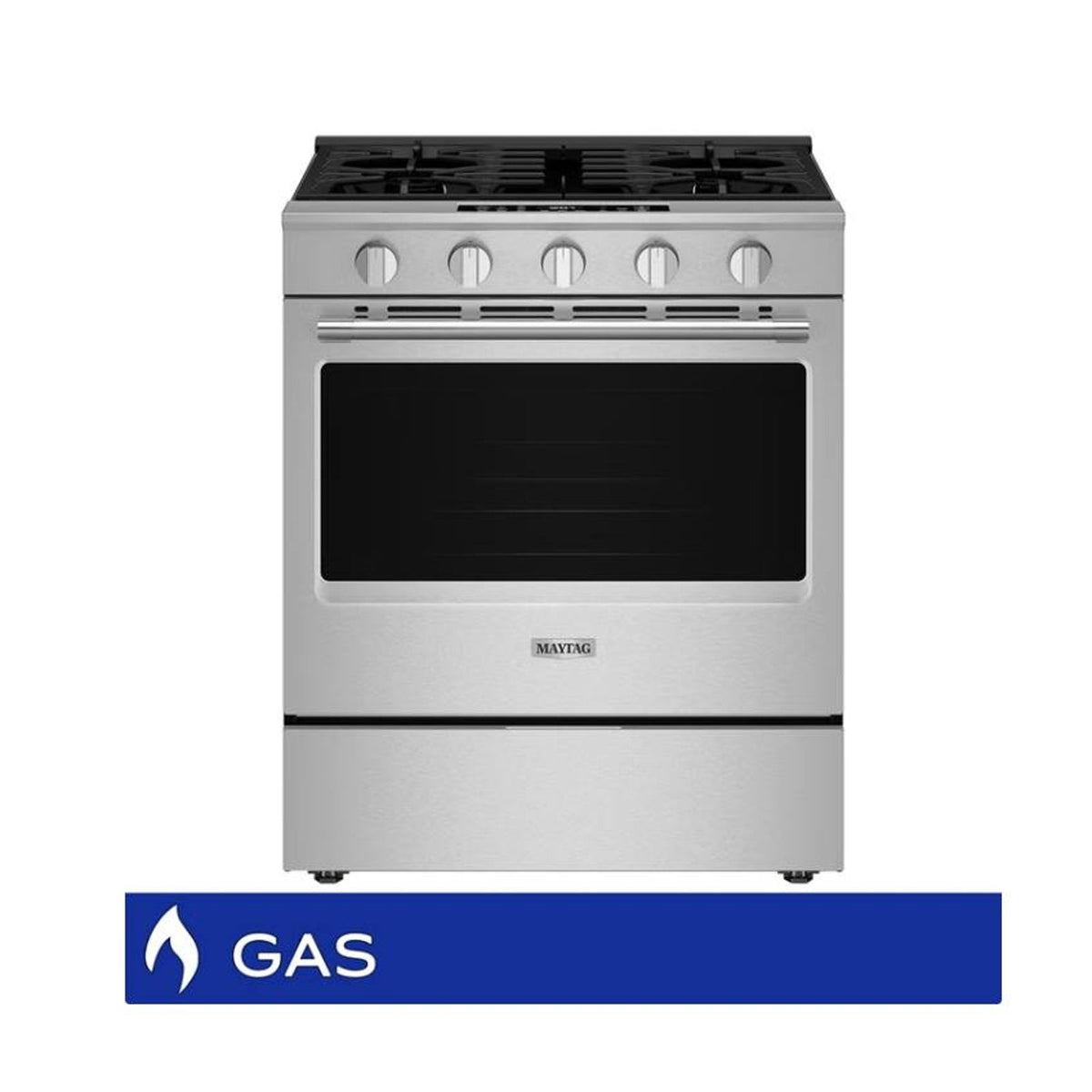Maytag 5.0 cu. ft. Slide-in Gas Range with Grill Mode and No Preheat Air Fry