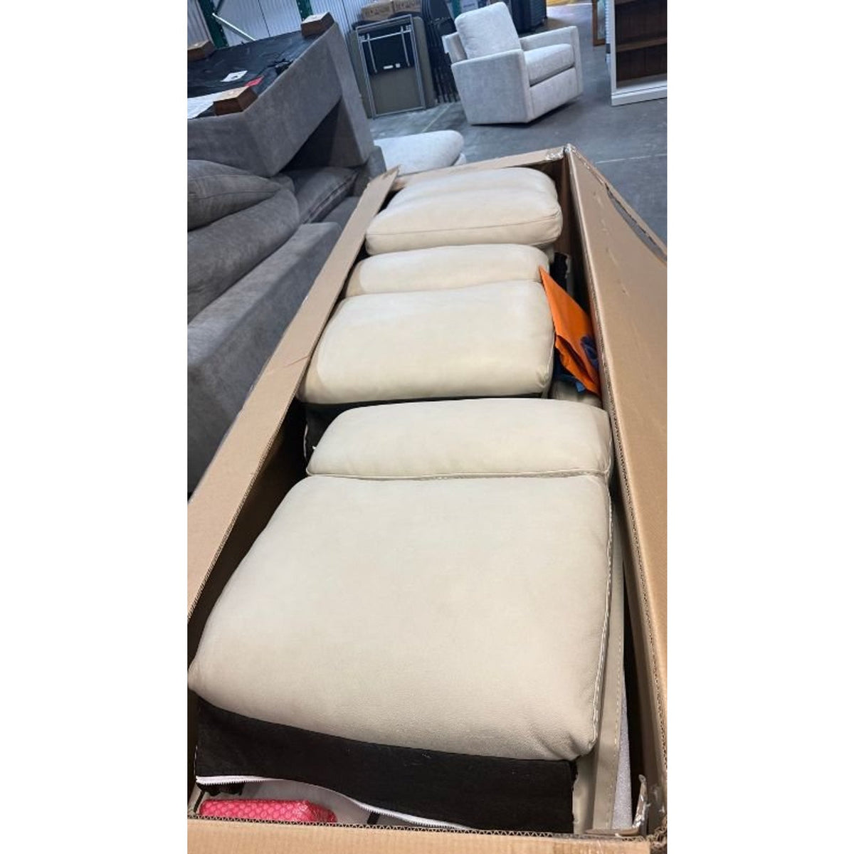 Sanders Leather Power Reclining Sofa with Power Headrests