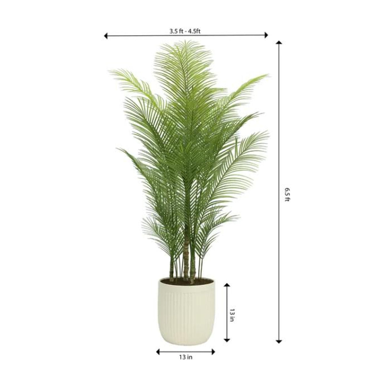 Faux 6.5' Palm Tree