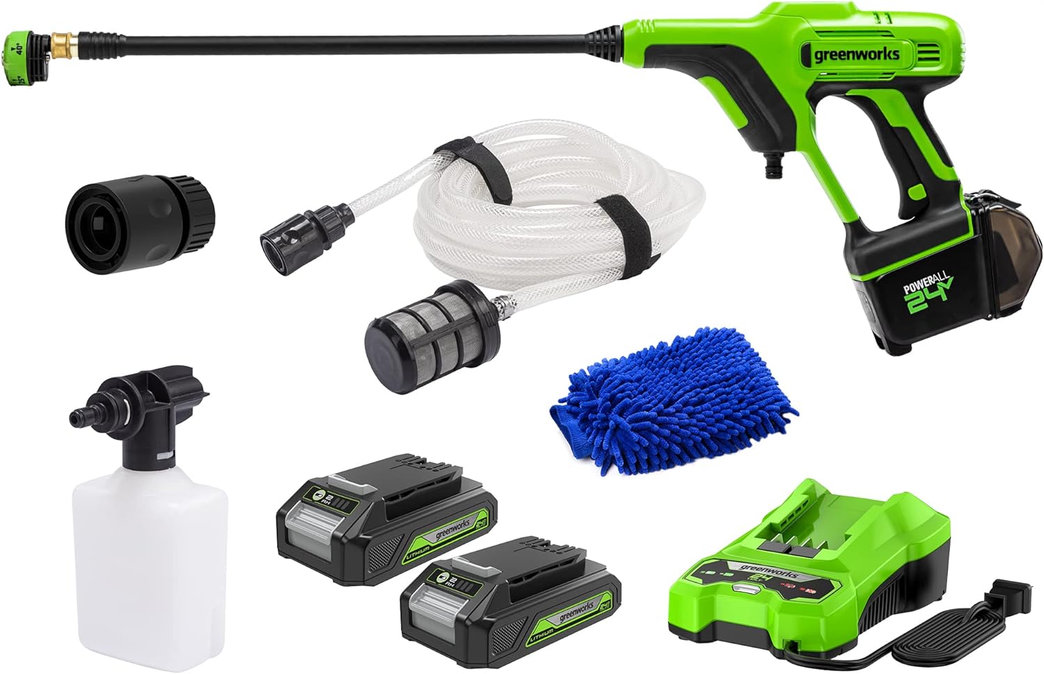 Greenworks 600 PSI 24V Cordless Power Cleaner