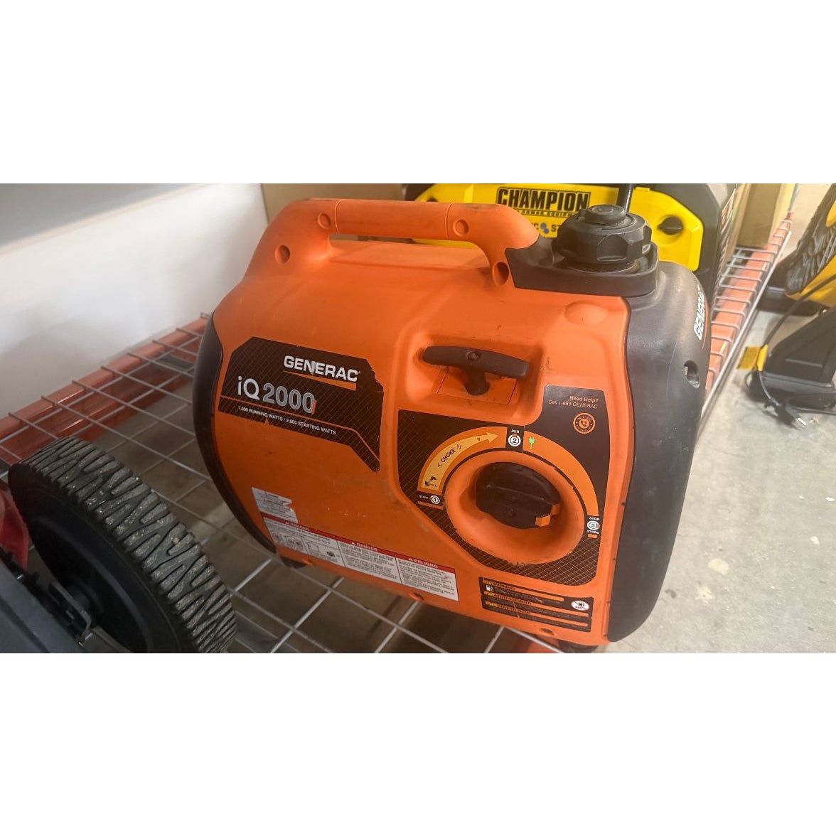 Generac iQ2000 Watt Quiet Smart 2000-Watt