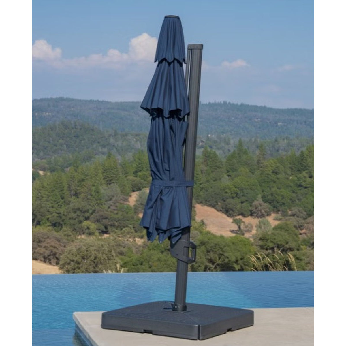 SunVilla 13ft. Round 3-Tier Cantilever Umbrella