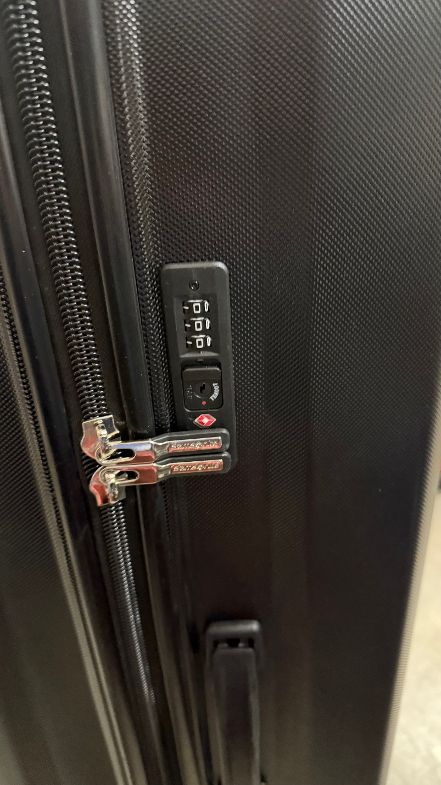 Samsonite Golf Carrier Bag, Hardside, Black