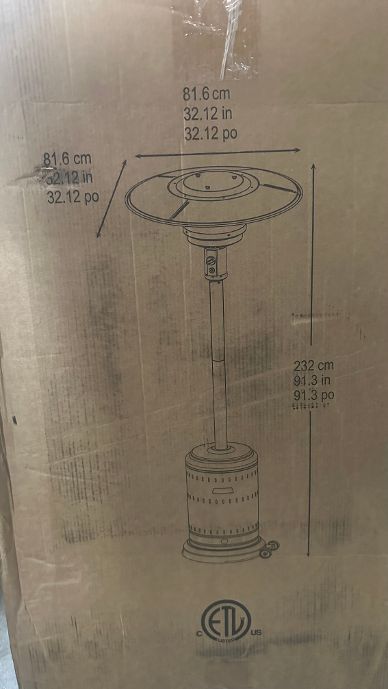 Fire Sense Patio Heater