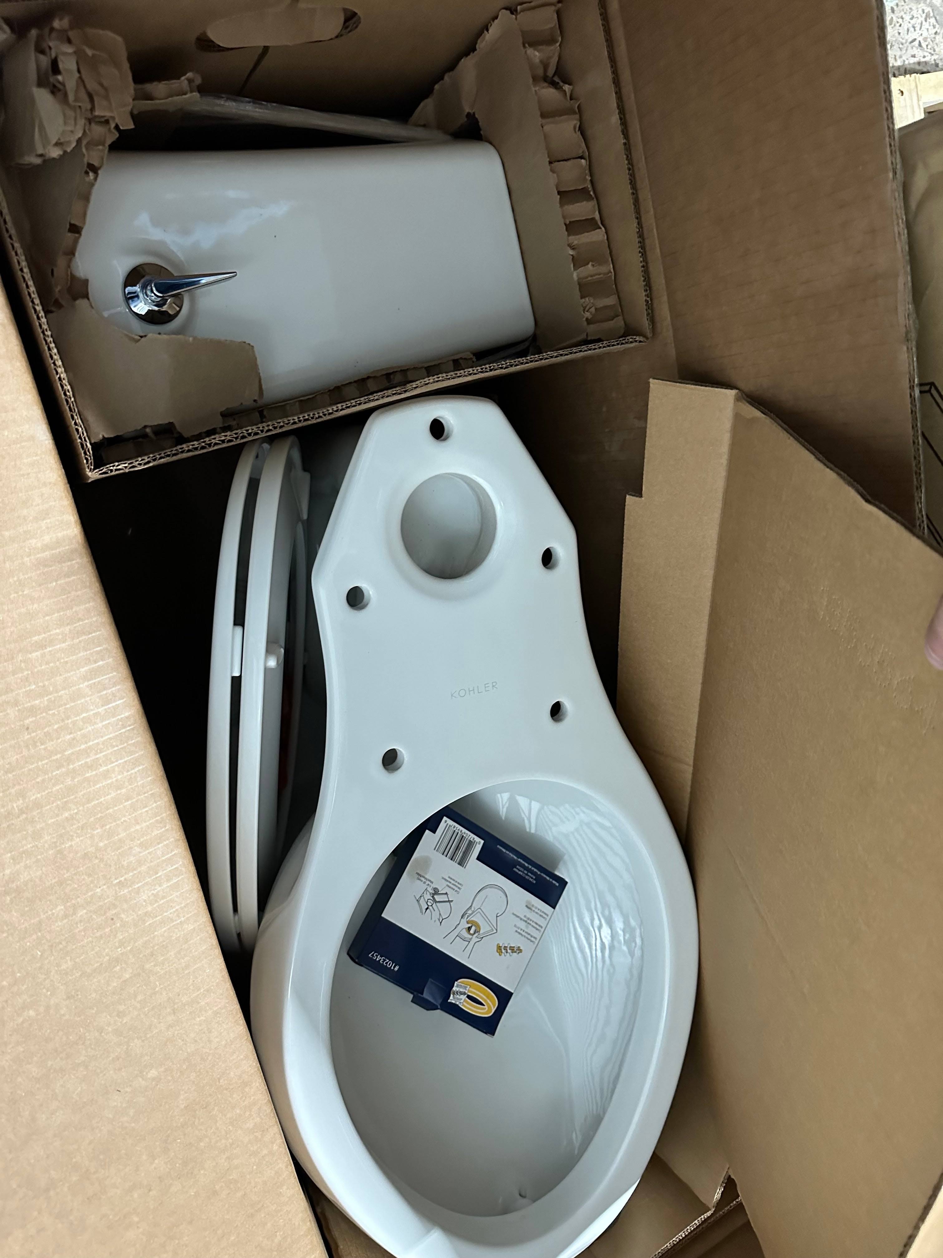 Kohler Intrepid Complete Toilet Kit