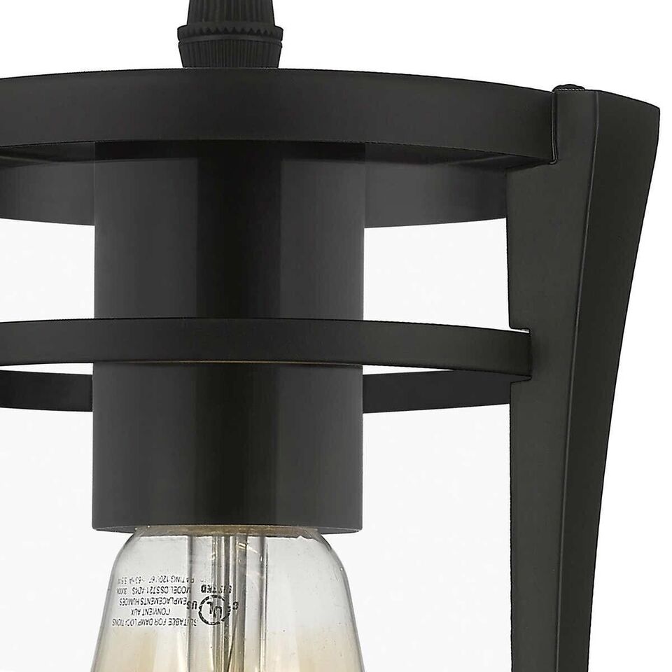 Ove Decors Joakim Single Pendant Light, Black