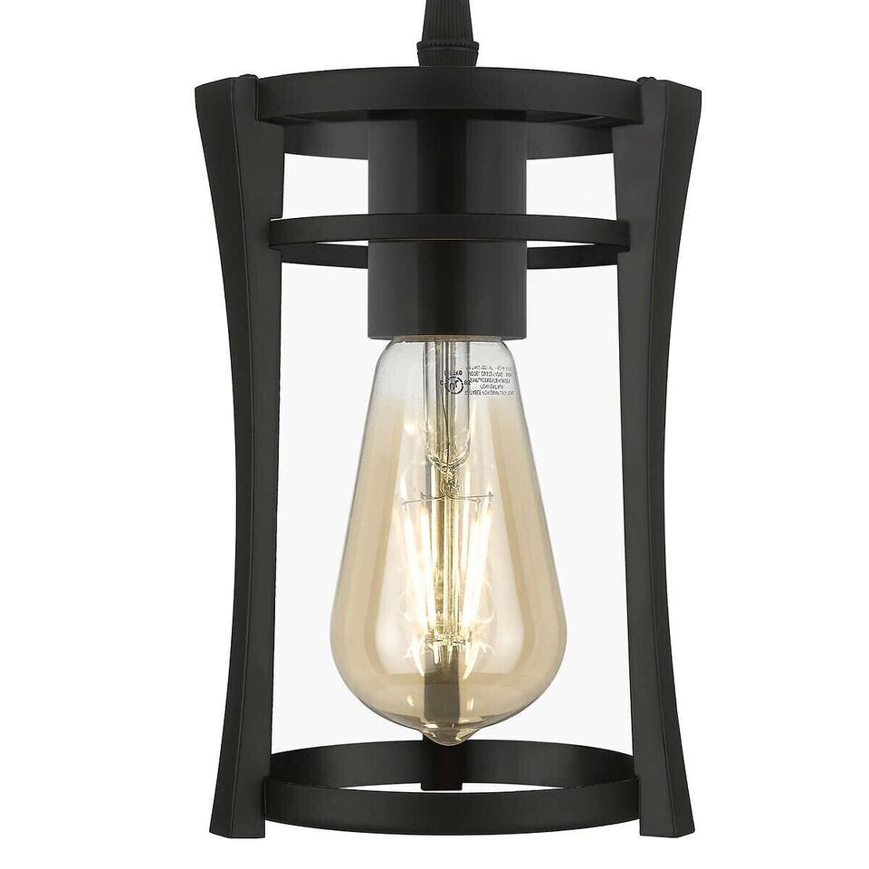 Ove Decors Joakim Single Pendant Light, Black