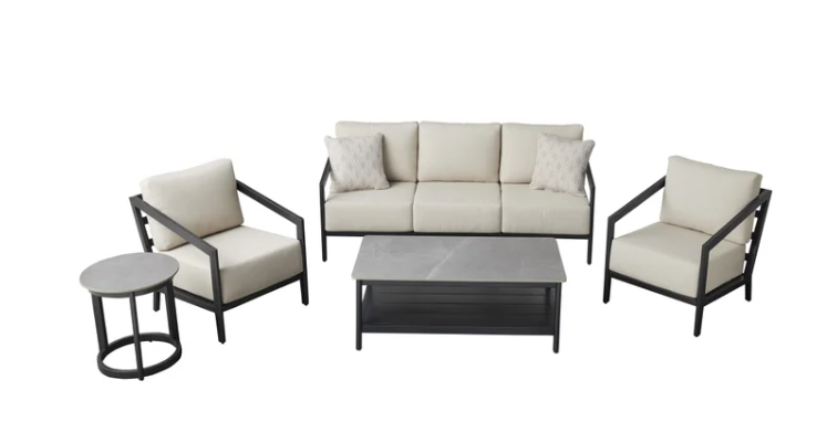 Agio Formia 5-piece Outdoor Patio Seating Set