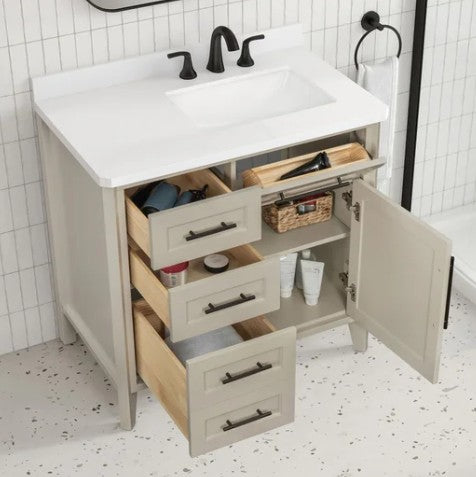OVE 36" Decors Renfrew Bath Vanity in Greige