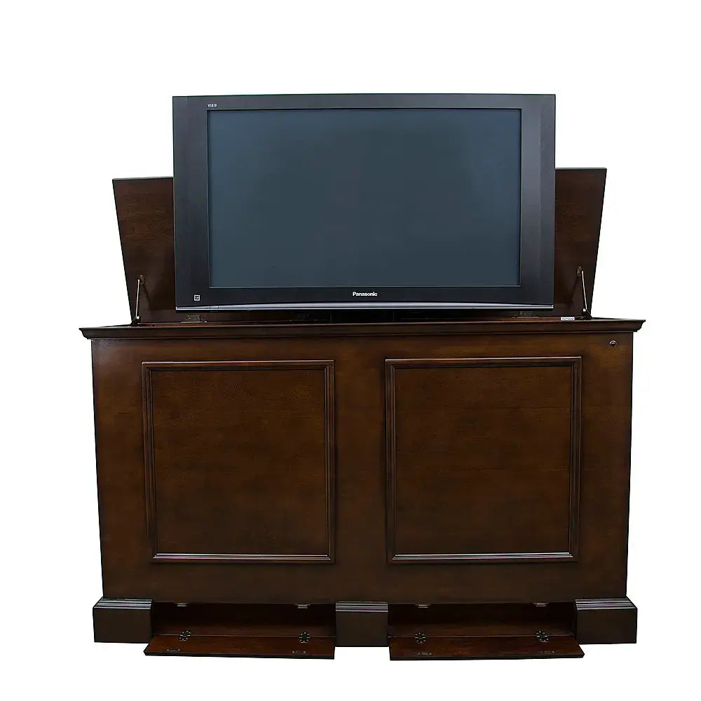 The Grand Elevate by Touchstone - Smart Motorized TV Lift Cabinet for Flat Screen TVs up to 65 Inches - Espresso