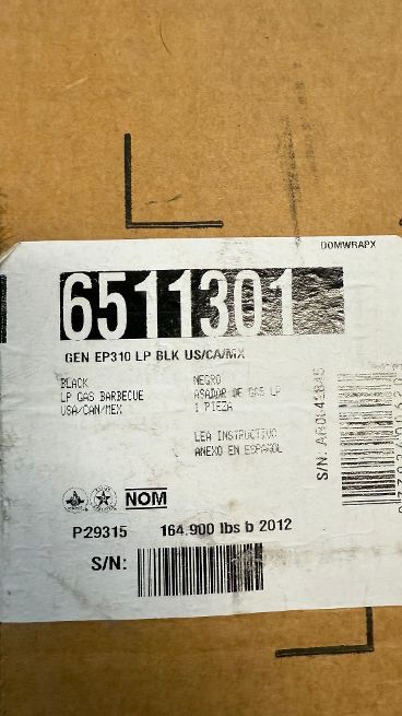 Weber Spirit E-310 3 Burner Liquid Propane Grill Black
