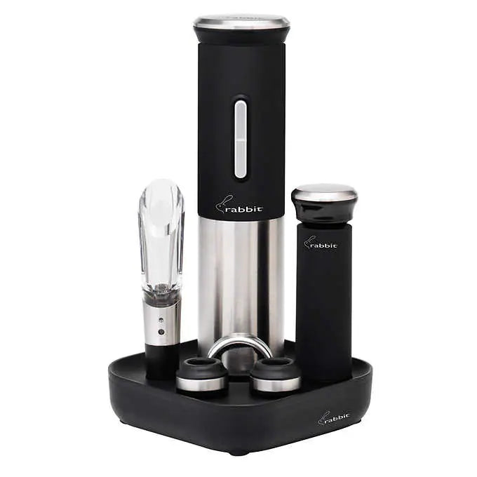 Rabbit Electric Wine Opener Set, 8-piece